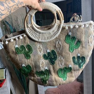 America and beyond cactus tote